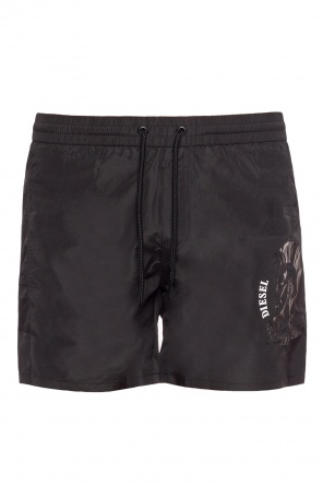 Logo-printed swim shorts, zdjęcie 1 Logo-printed swim shorts od Diesel